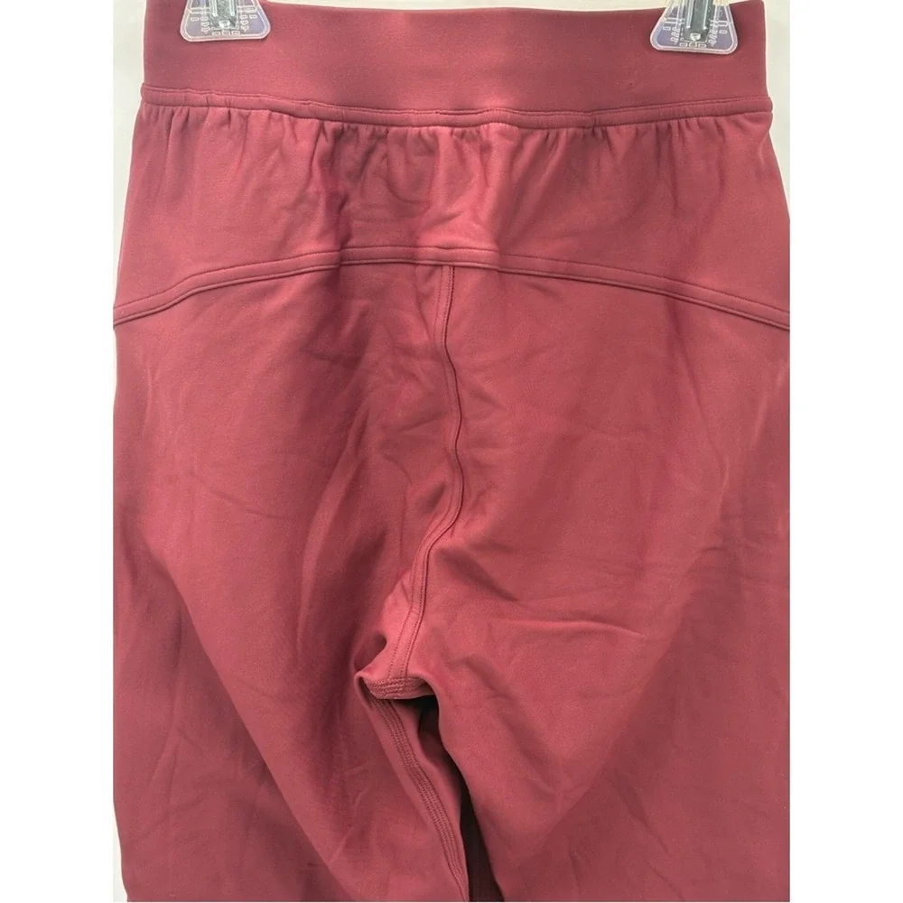 Lululemon Adapted State Tech Fleece Joggers Red Merlot Size 0 NWOT